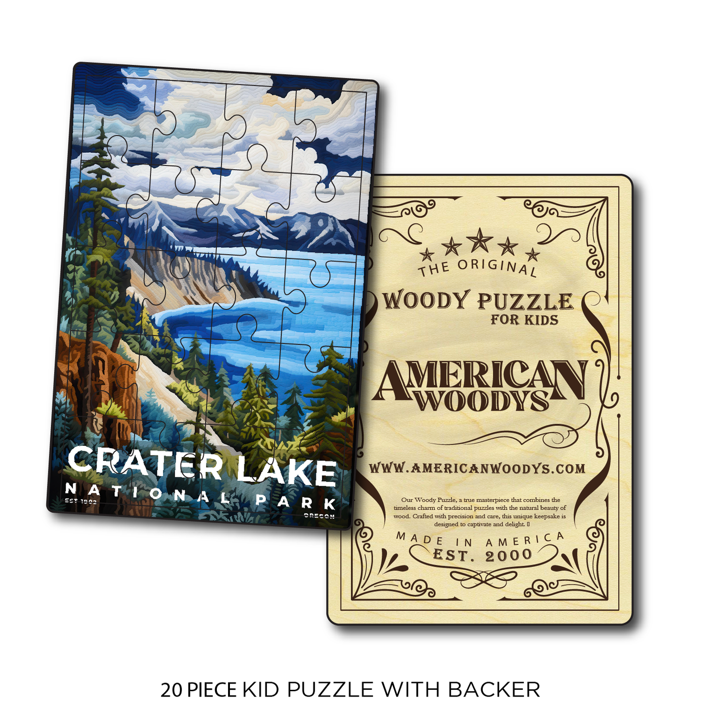 Crater Lake National Park - Quilted