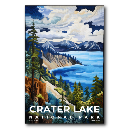 Crater Lake National Park - Quilted
