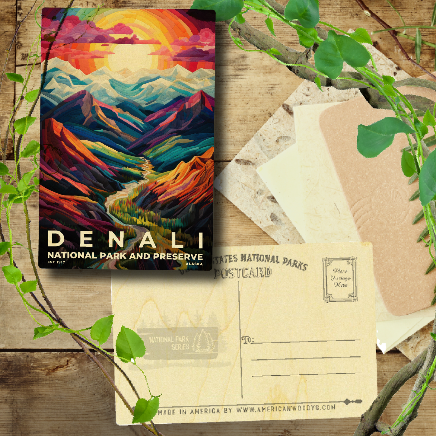 Denali National Park and Preserve - Quilted