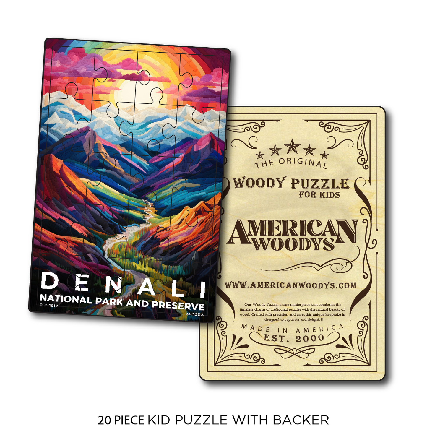 Denali National Park and Preserve - Quilted