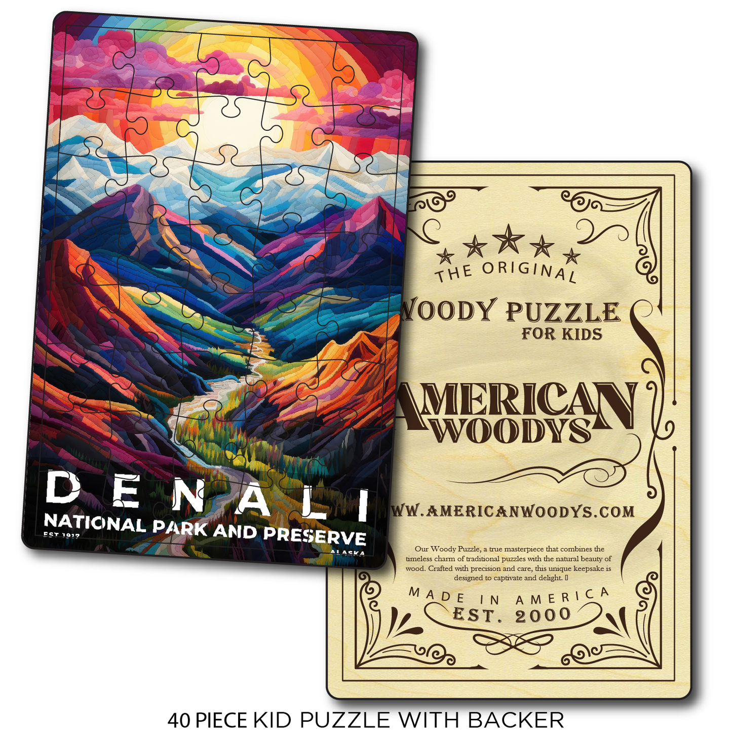 Denali National Park and Preserve - Quilted