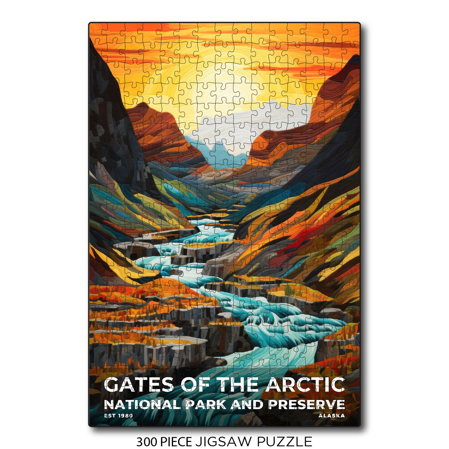 Gates of the Arctic National Park and Preserve - Quilted