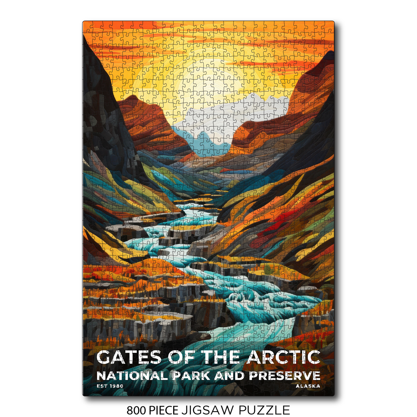 Gates of the Arctic National Park and Preserve - Quilted