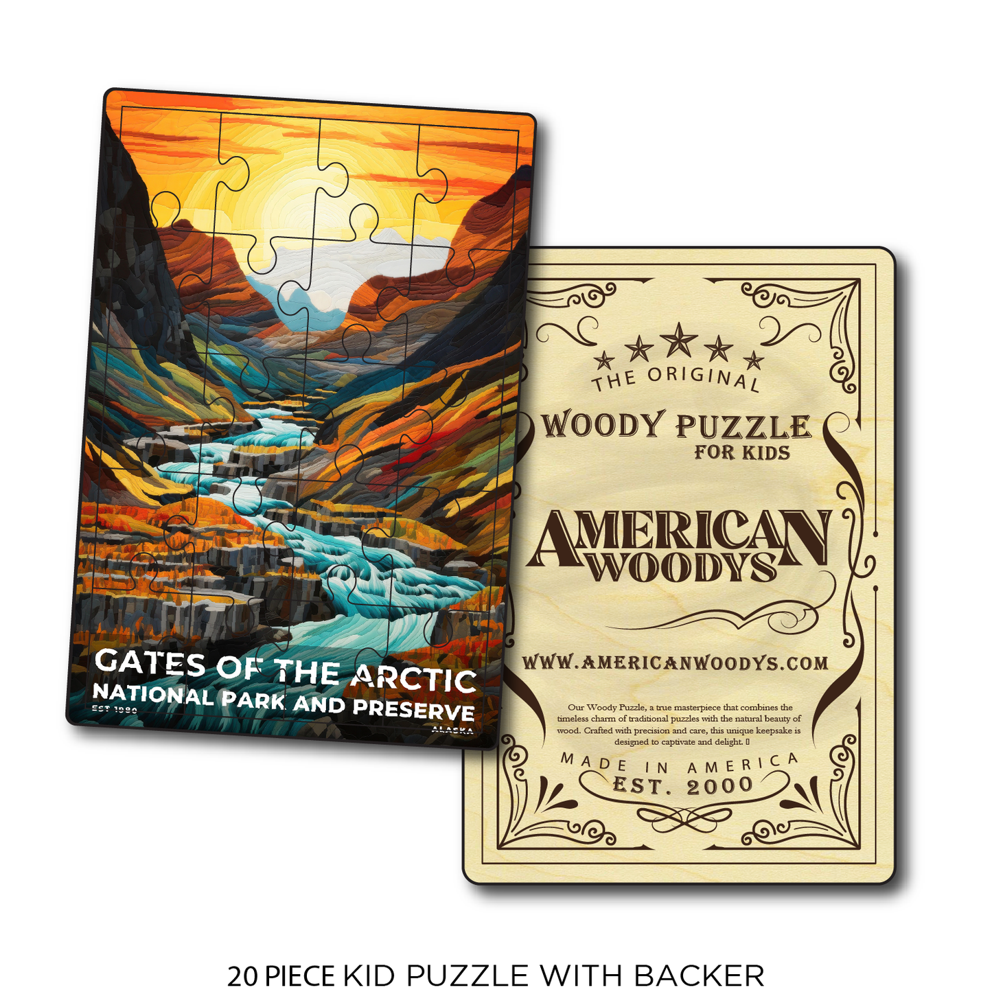 Gates of the Arctic National Park and Preserve - Quilted