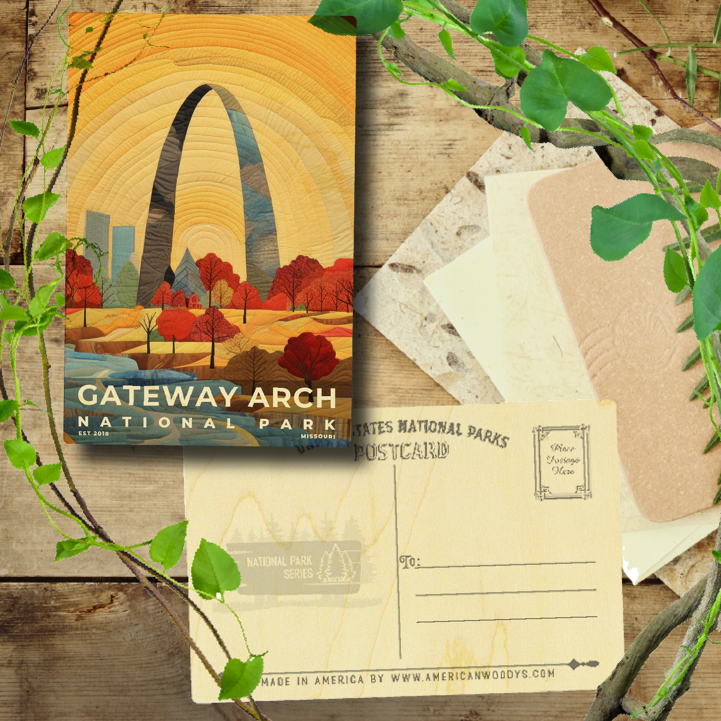 Gateway Arch National Park - Quilted