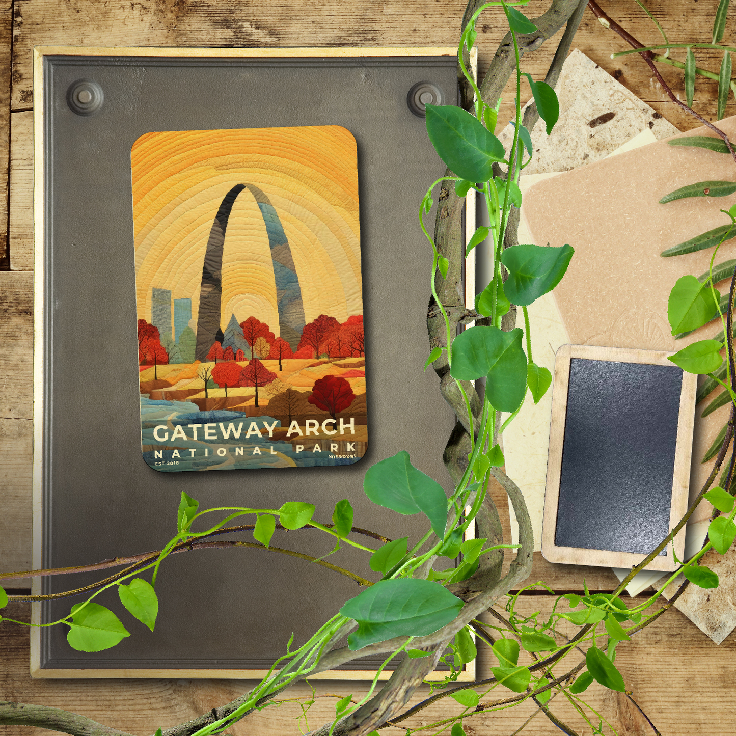 Gateway Arch National Park - Quilted