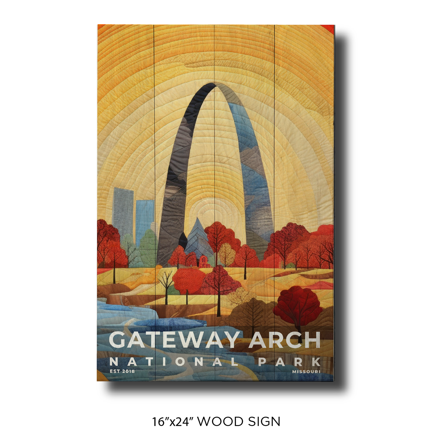 Gateway Arch National Park - Quilted