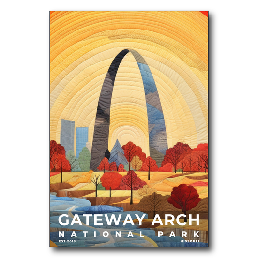 Gateway Arch National Park - Quilted