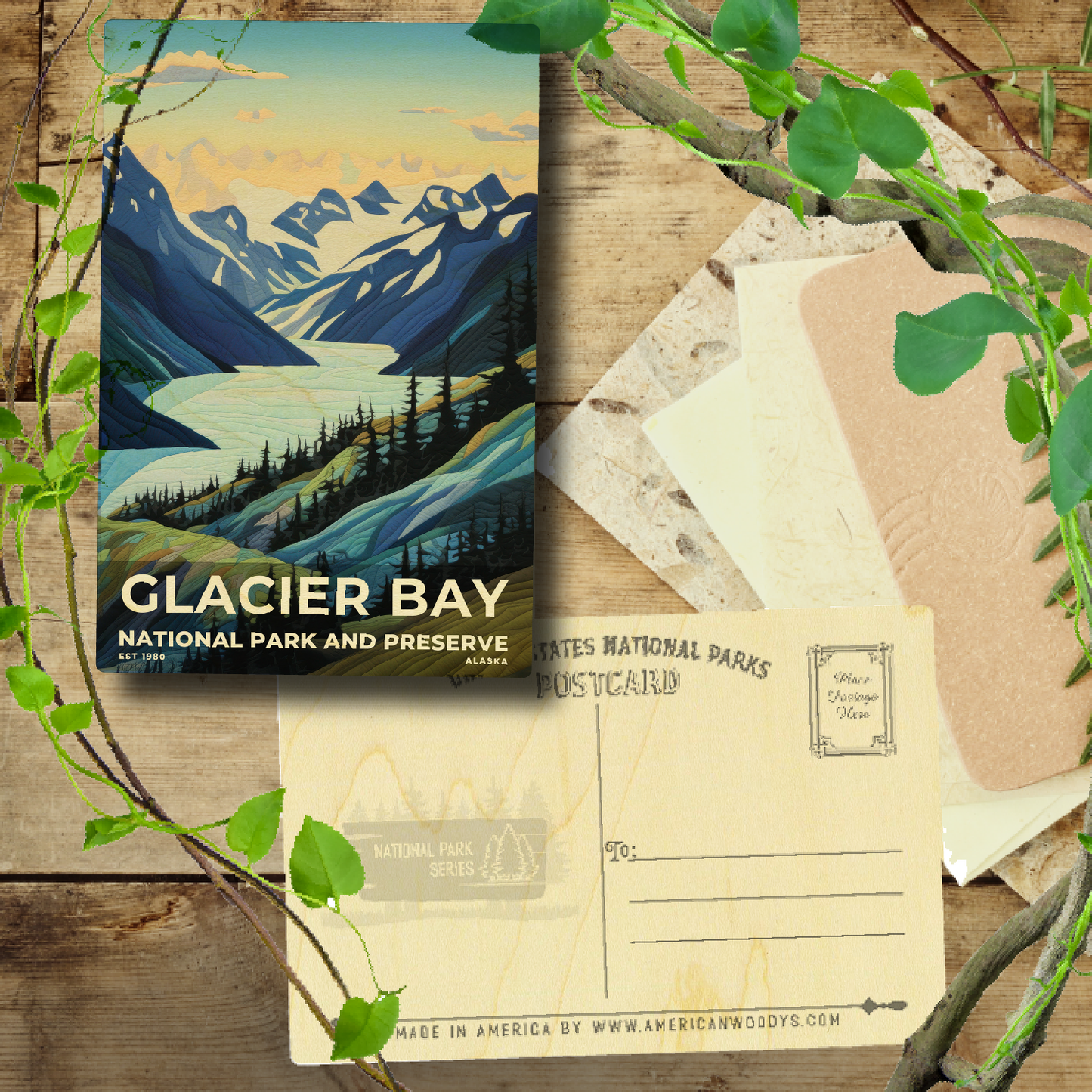 Glacier Bay National Park and Preserve - Quilted