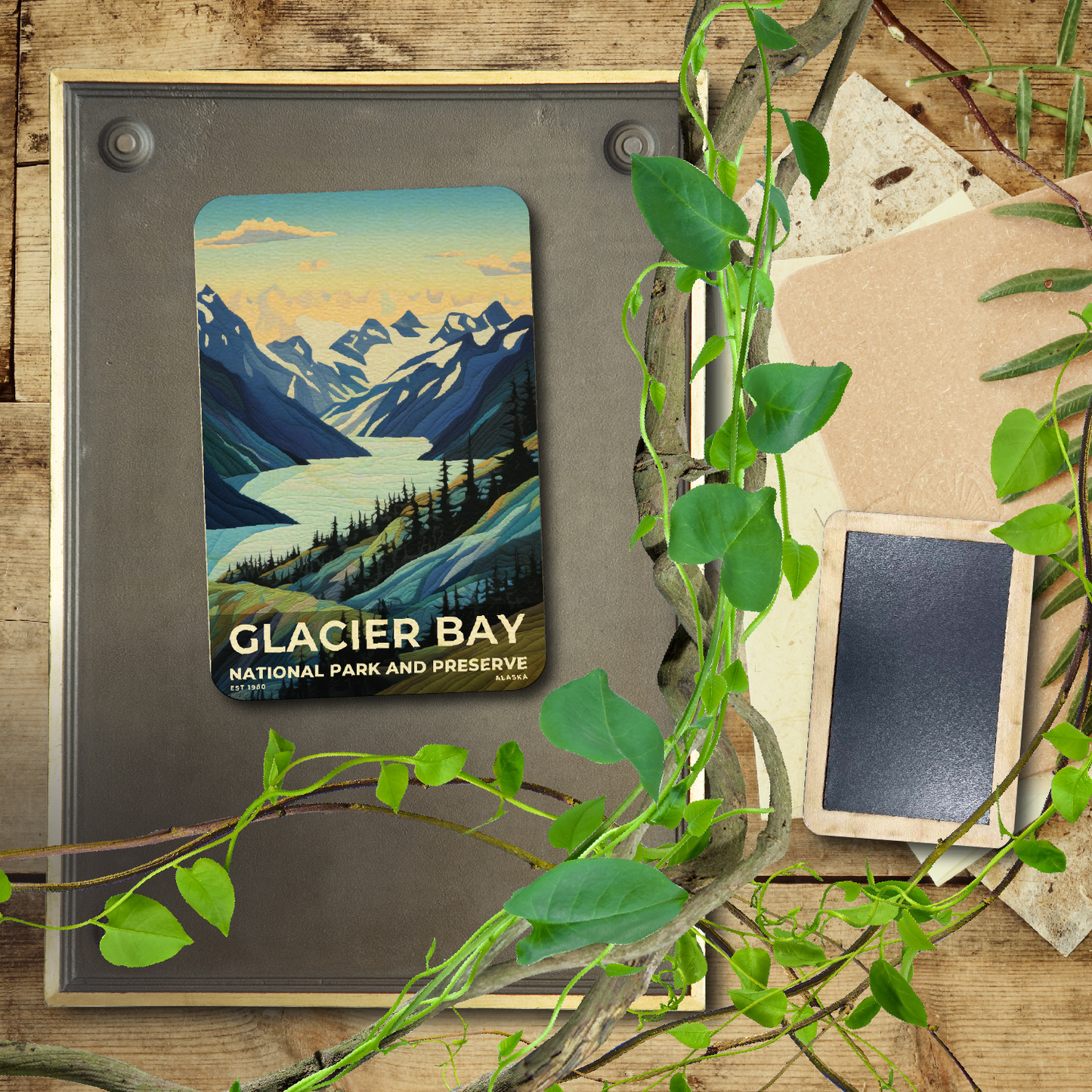 Glacier Bay National Park and Preserve - Quilted