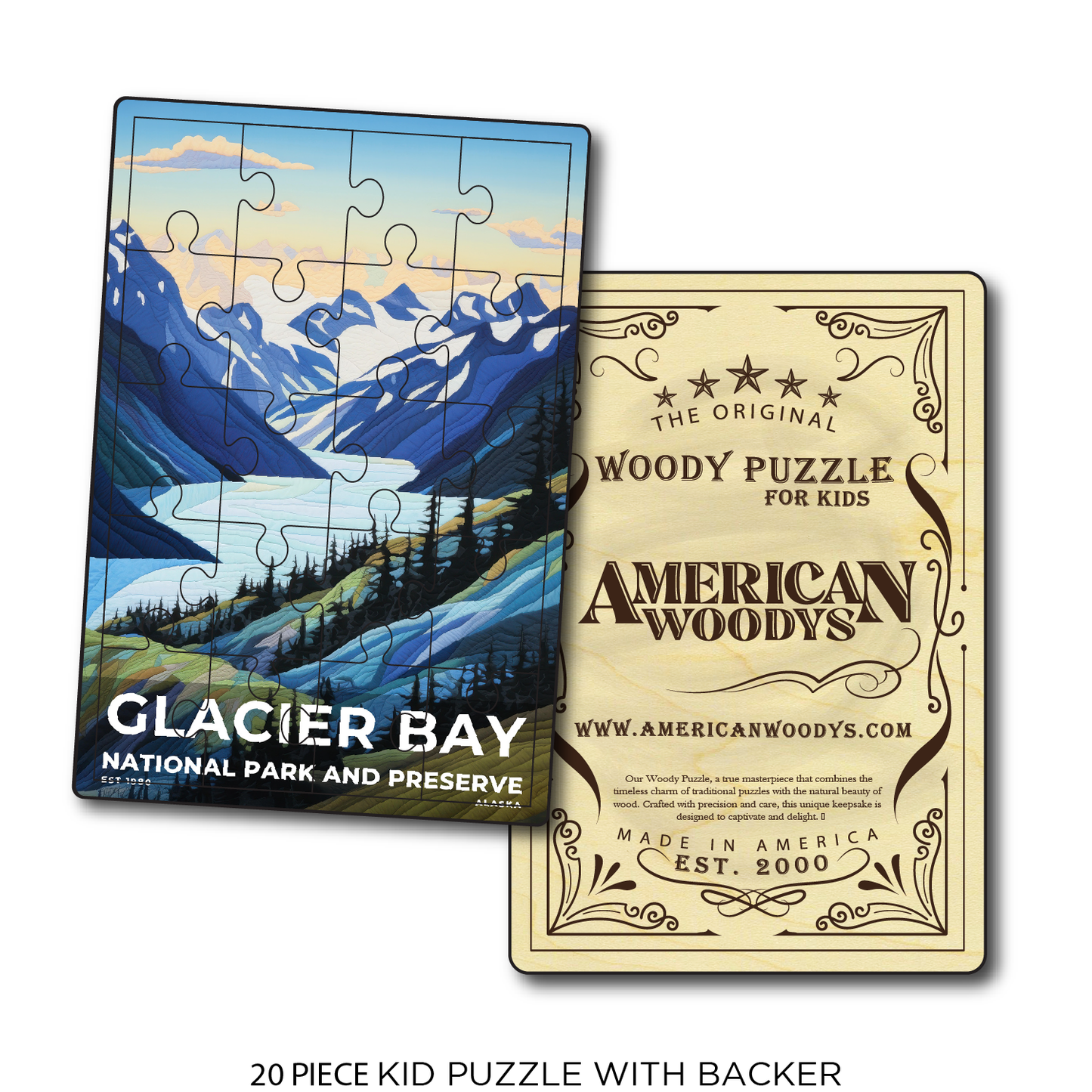 Glacier Bay National Park and Preserve - Quilted