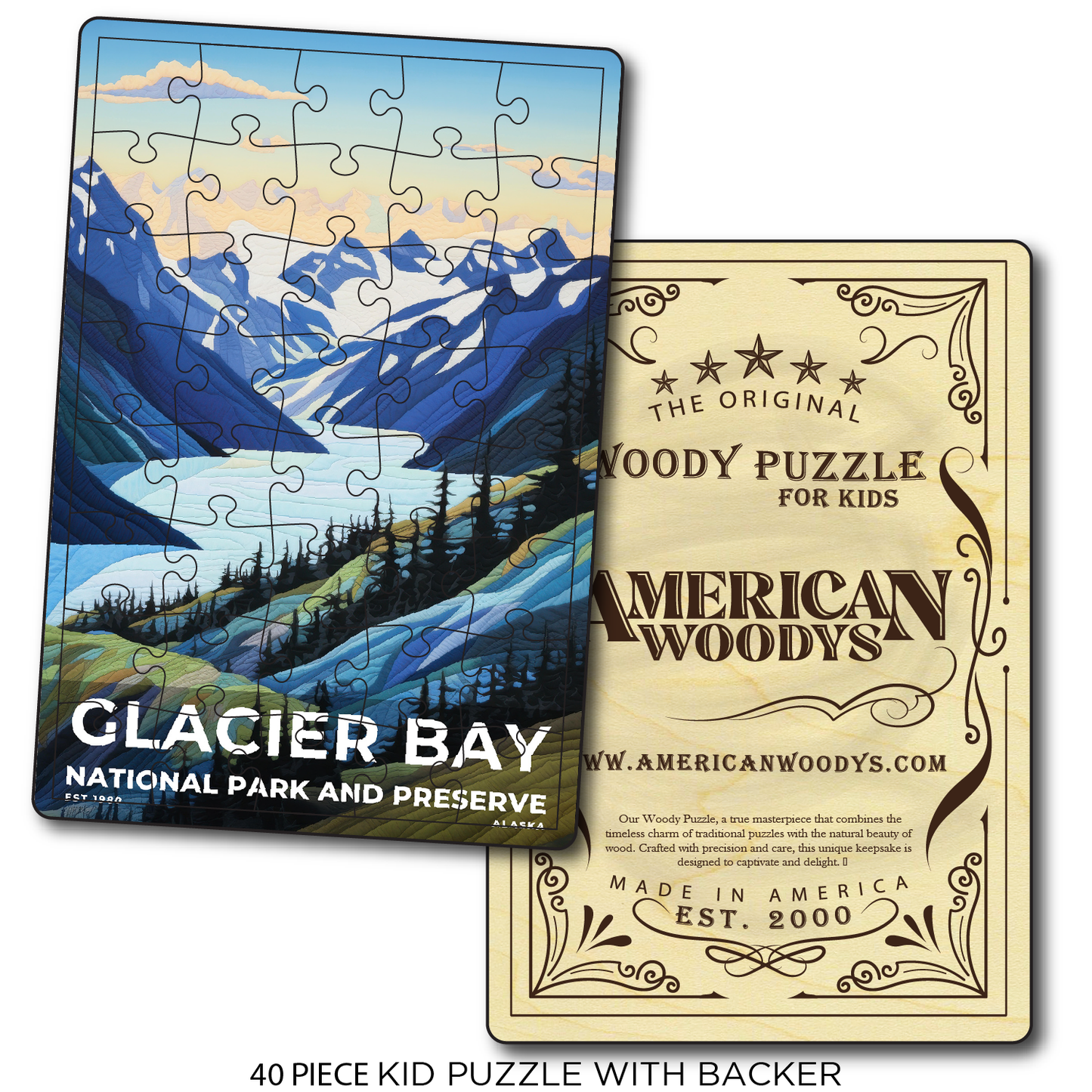 Glacier Bay National Park and Preserve - Quilted