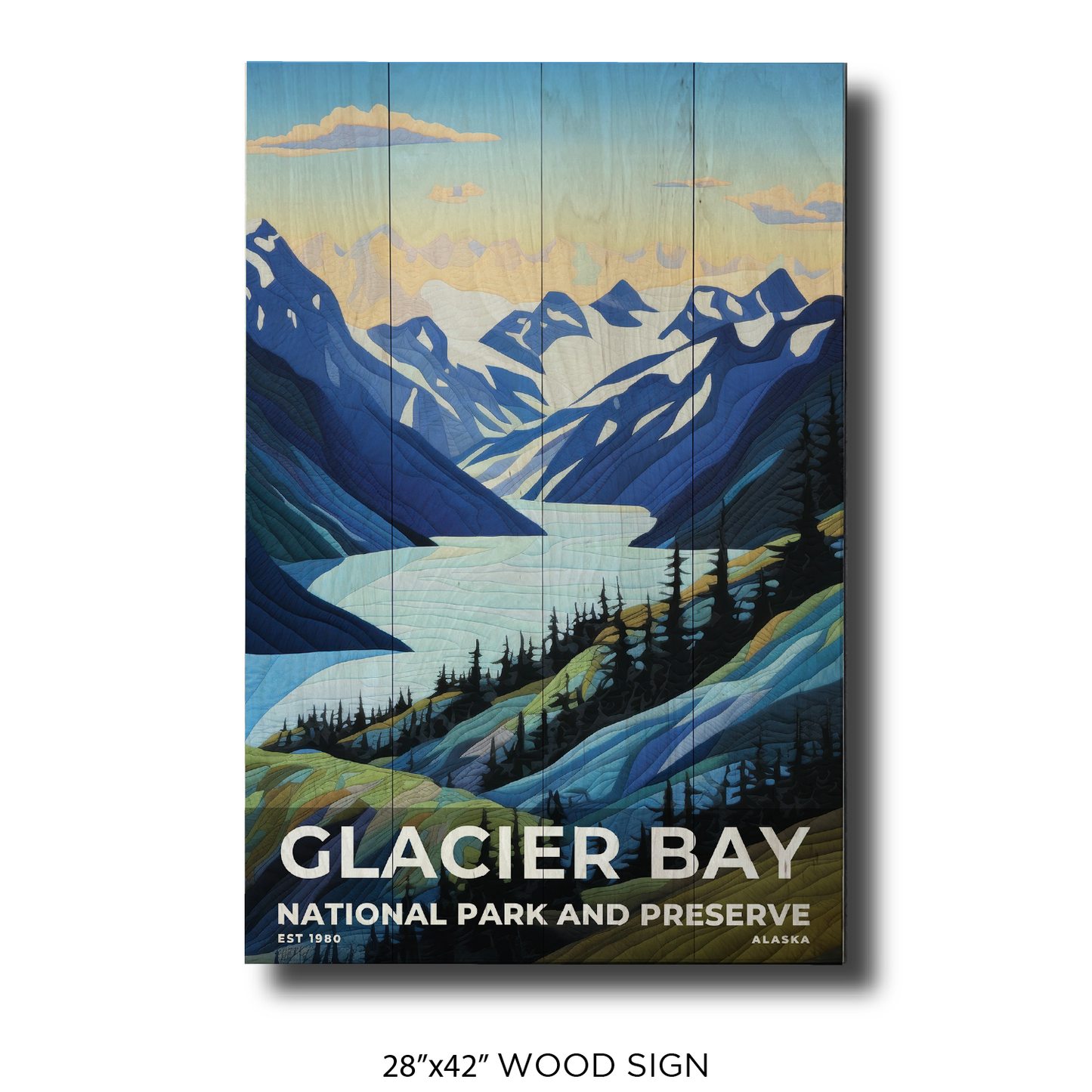 Glacier Bay National Park and Preserve - Quilted