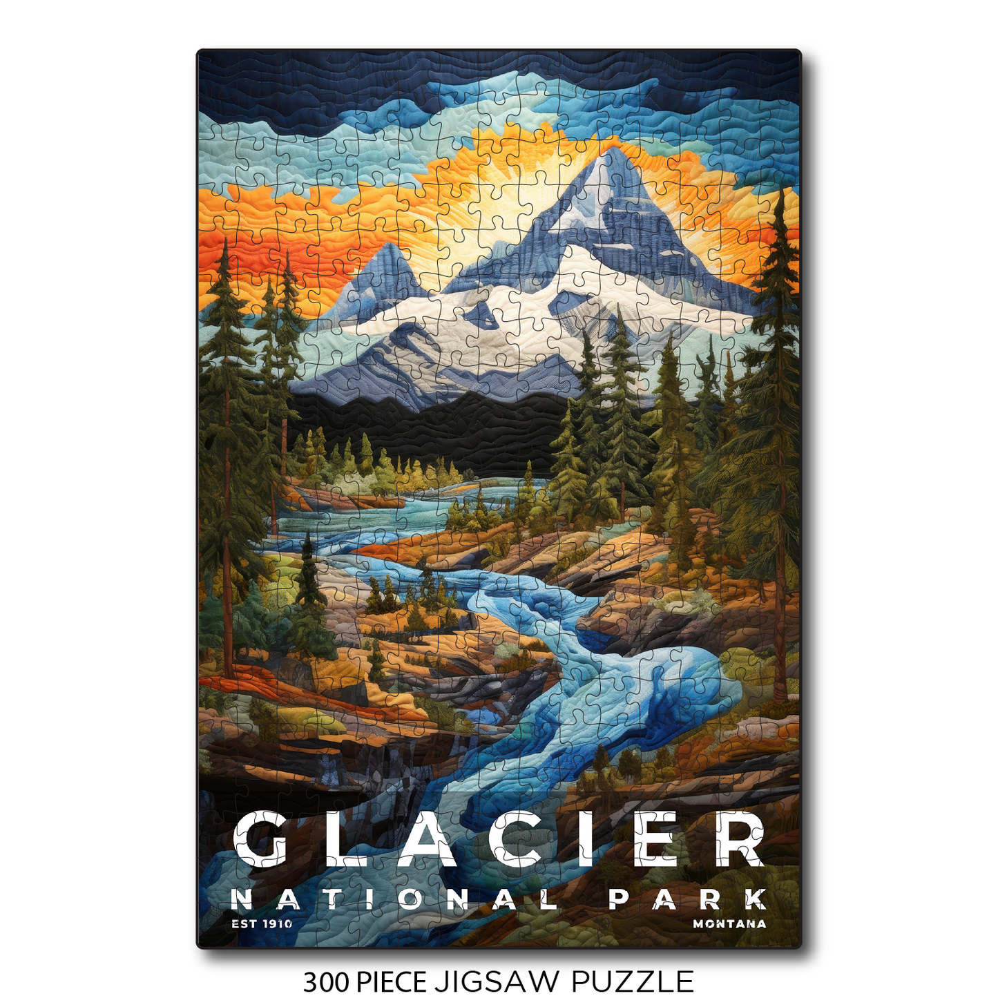 Glacier National Park - Quilted