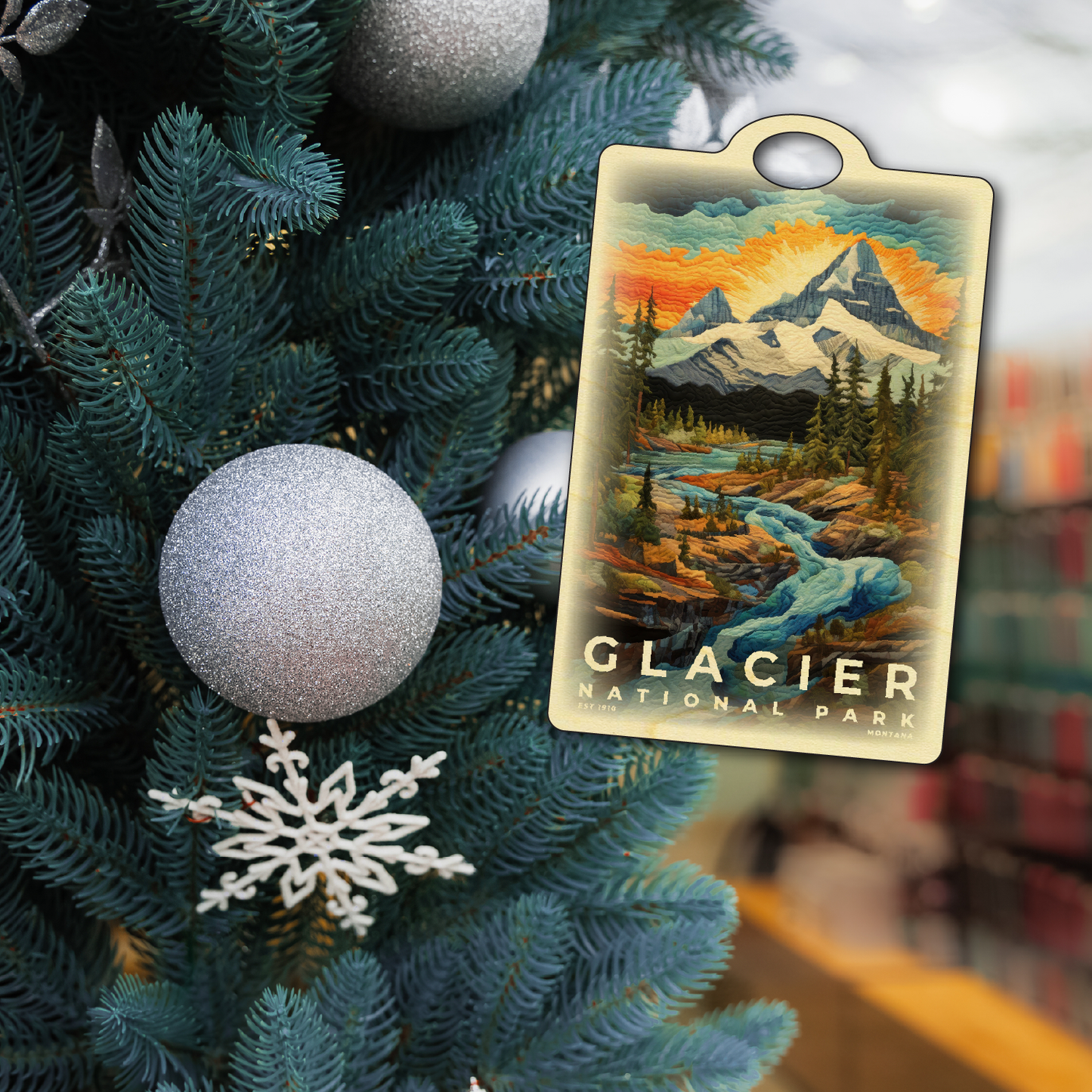 Glacier National Park - Quilted