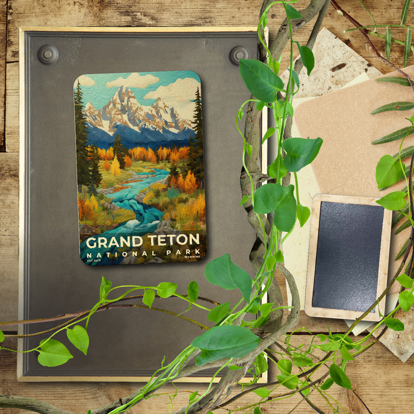 Grand Teton National Park - Quilted