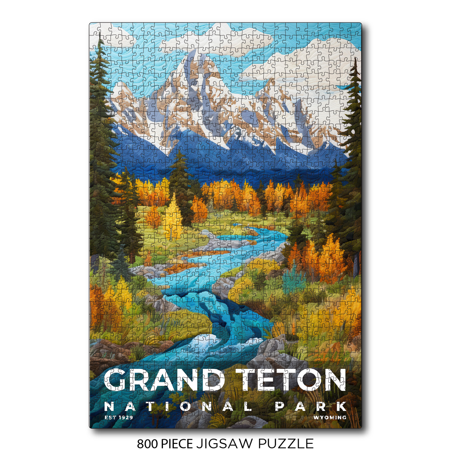 Grand Teton National Park - Quilted