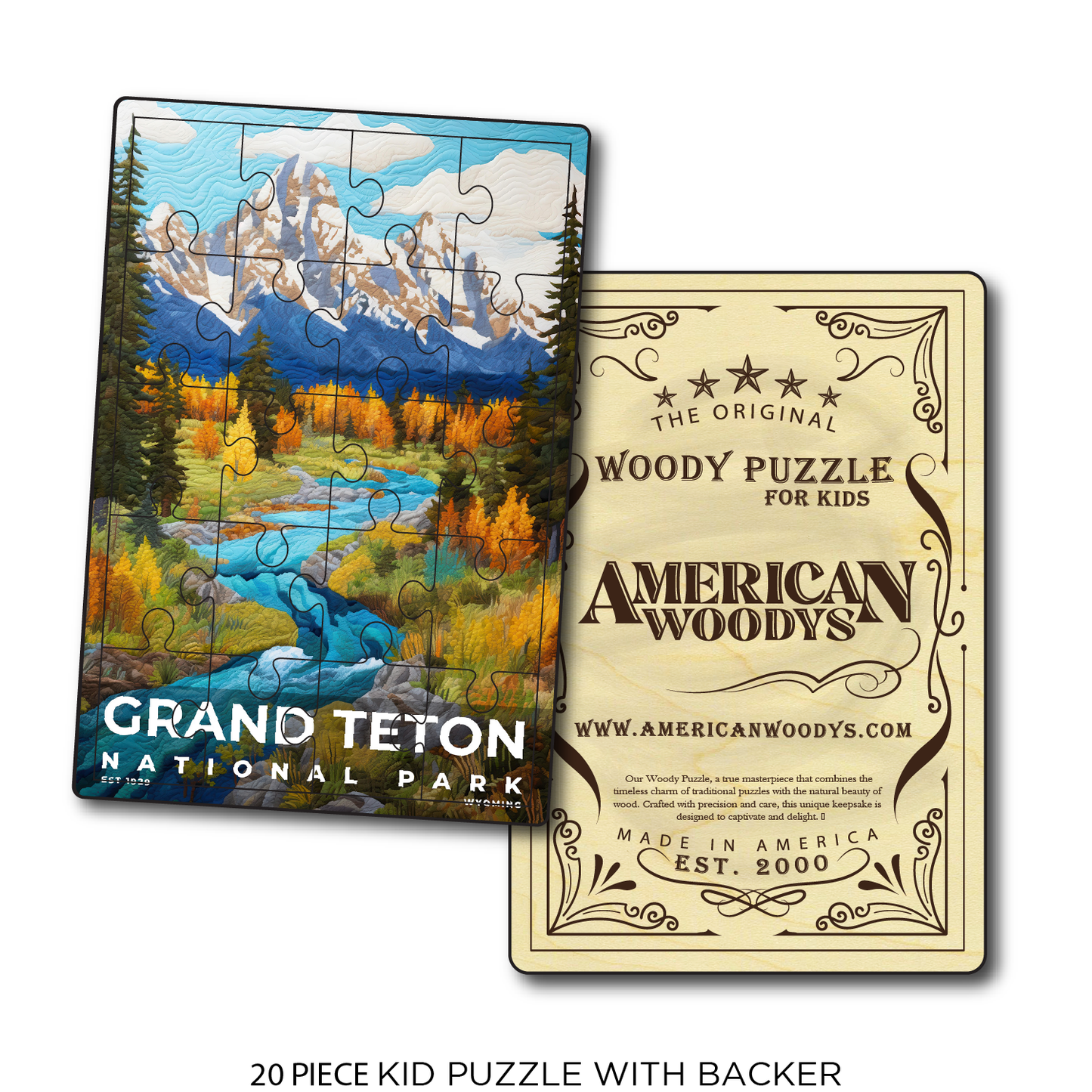 Grand Teton National Park - Quilted