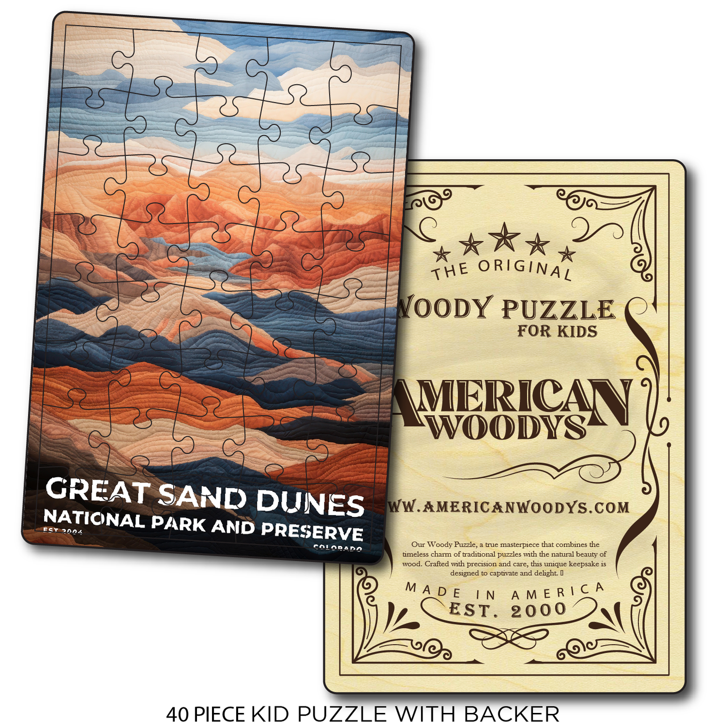 Great Sand Dunes National Park and Preserve - Quilted