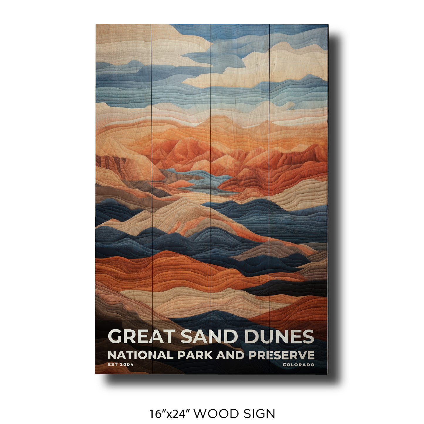 Great Sand Dunes National Park and Preserve - Quilted
