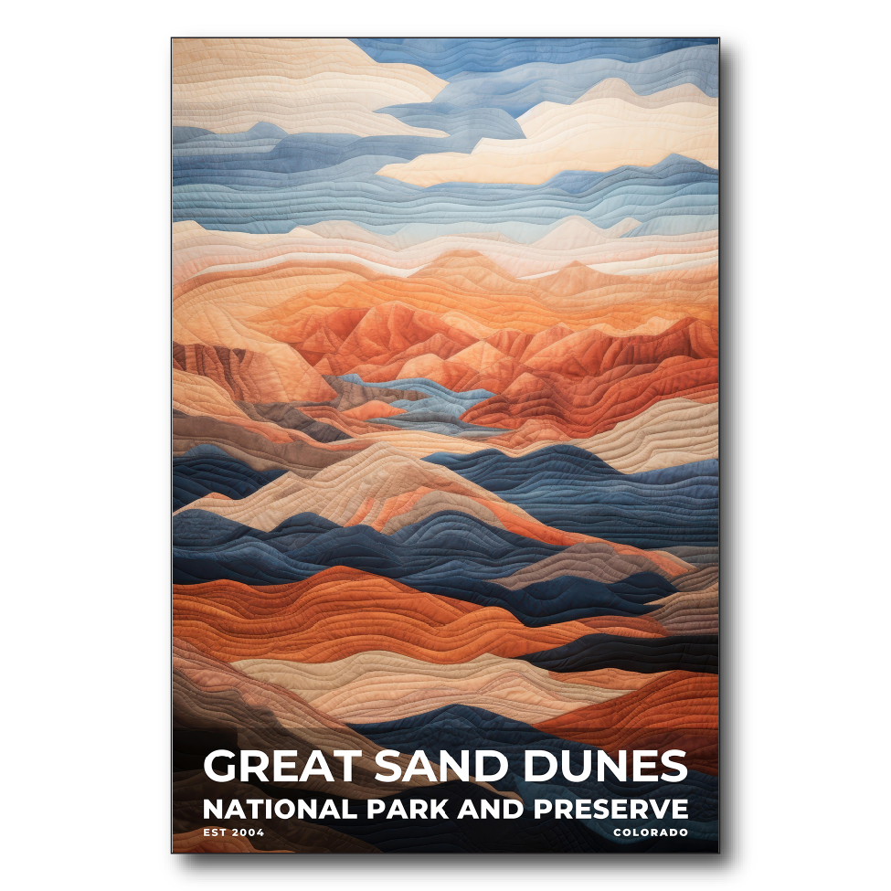 Great Sand Dunes National Park and Preserve - Quilted