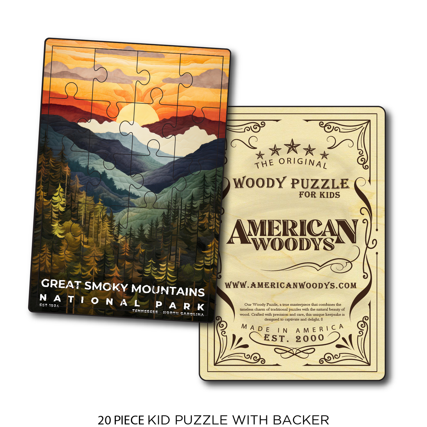 Great Smoky Mountains National Park - Quilted