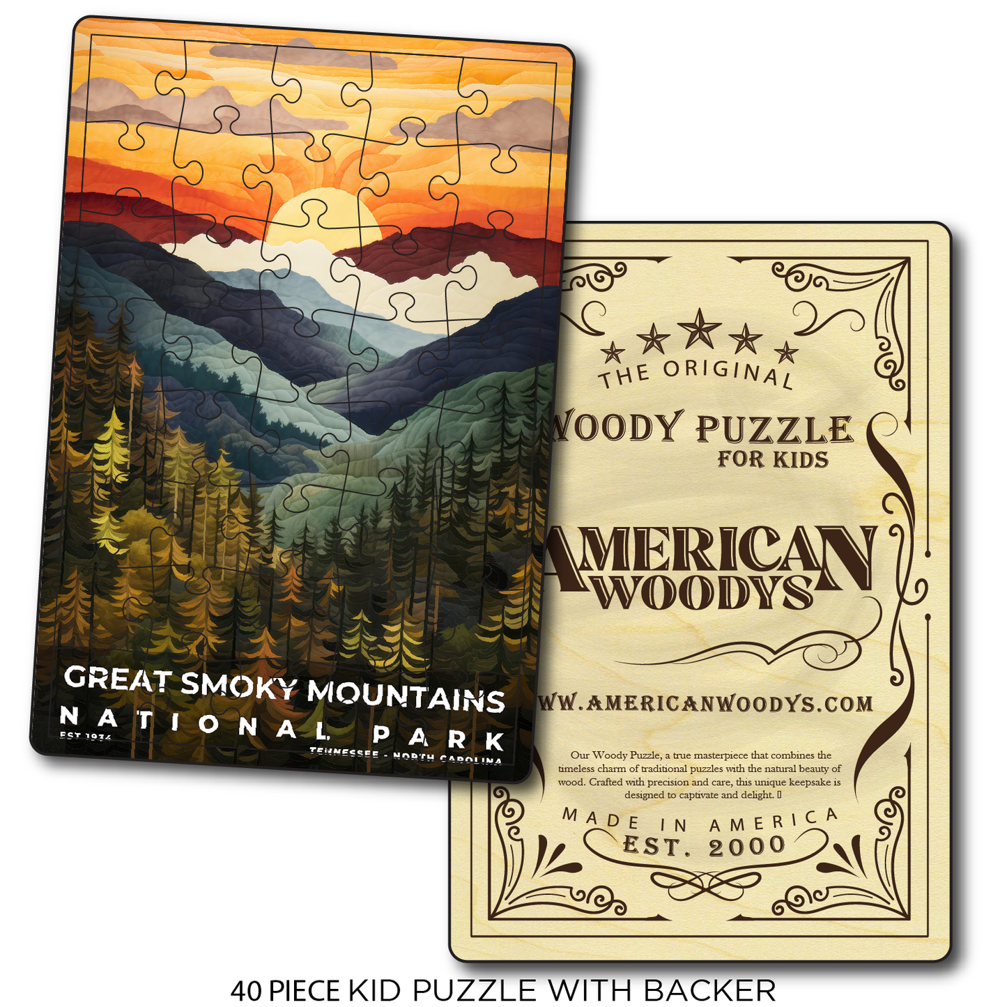 Great Smoky Mountains National Park - Quilted