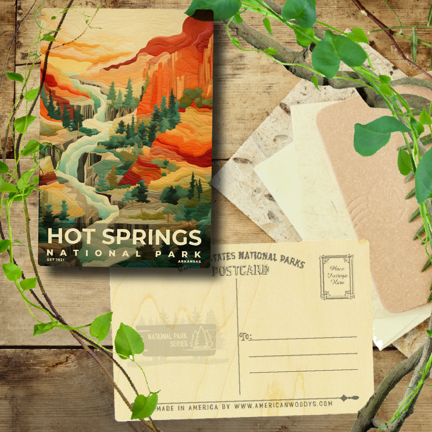 Hot Springs National Park - Quilted