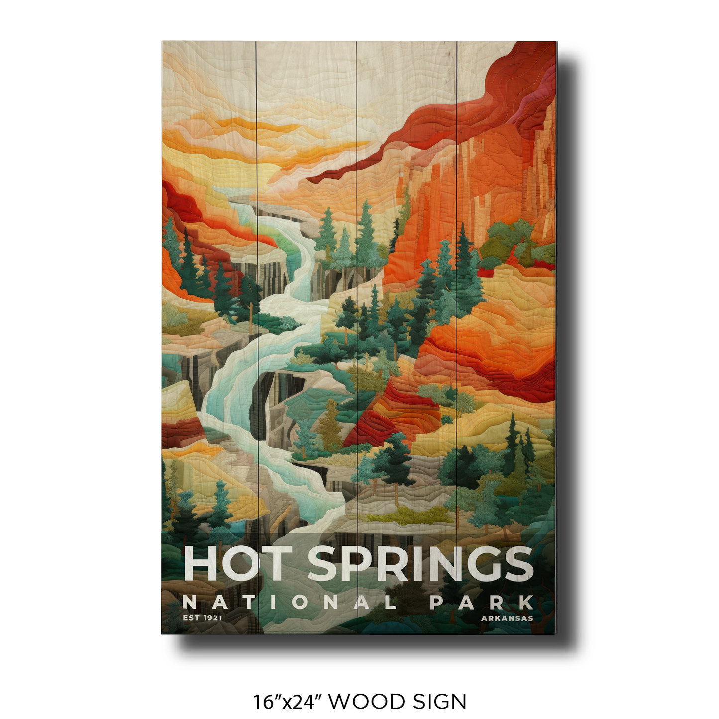 Hot Springs National Park - Quilted