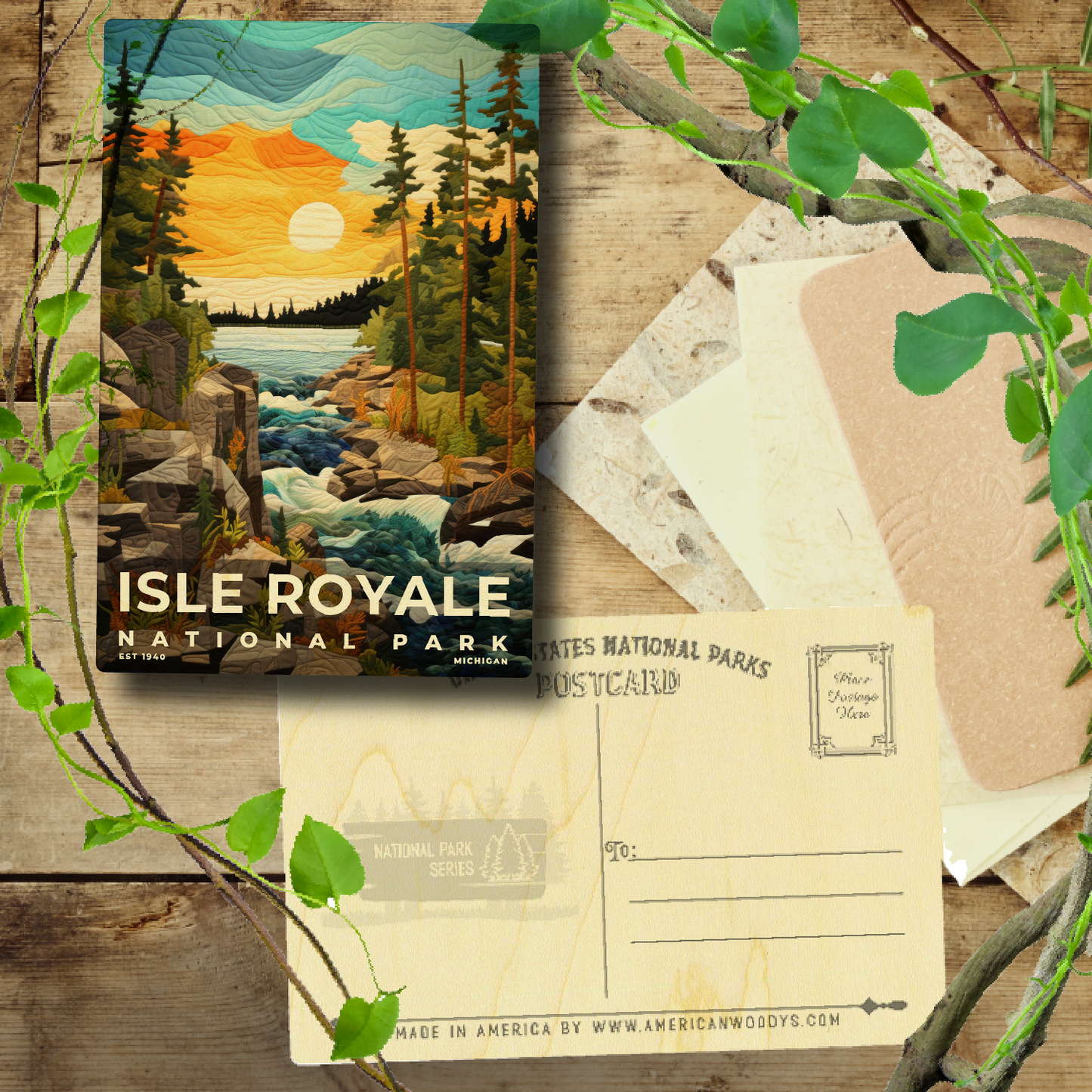 Isle Royale National Park - Quilted