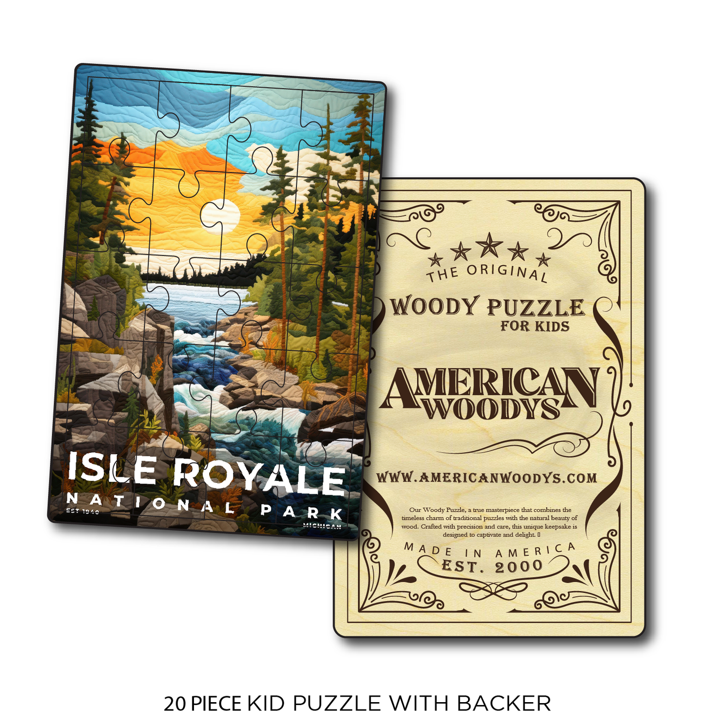 Isle Royale National Park - Quilted