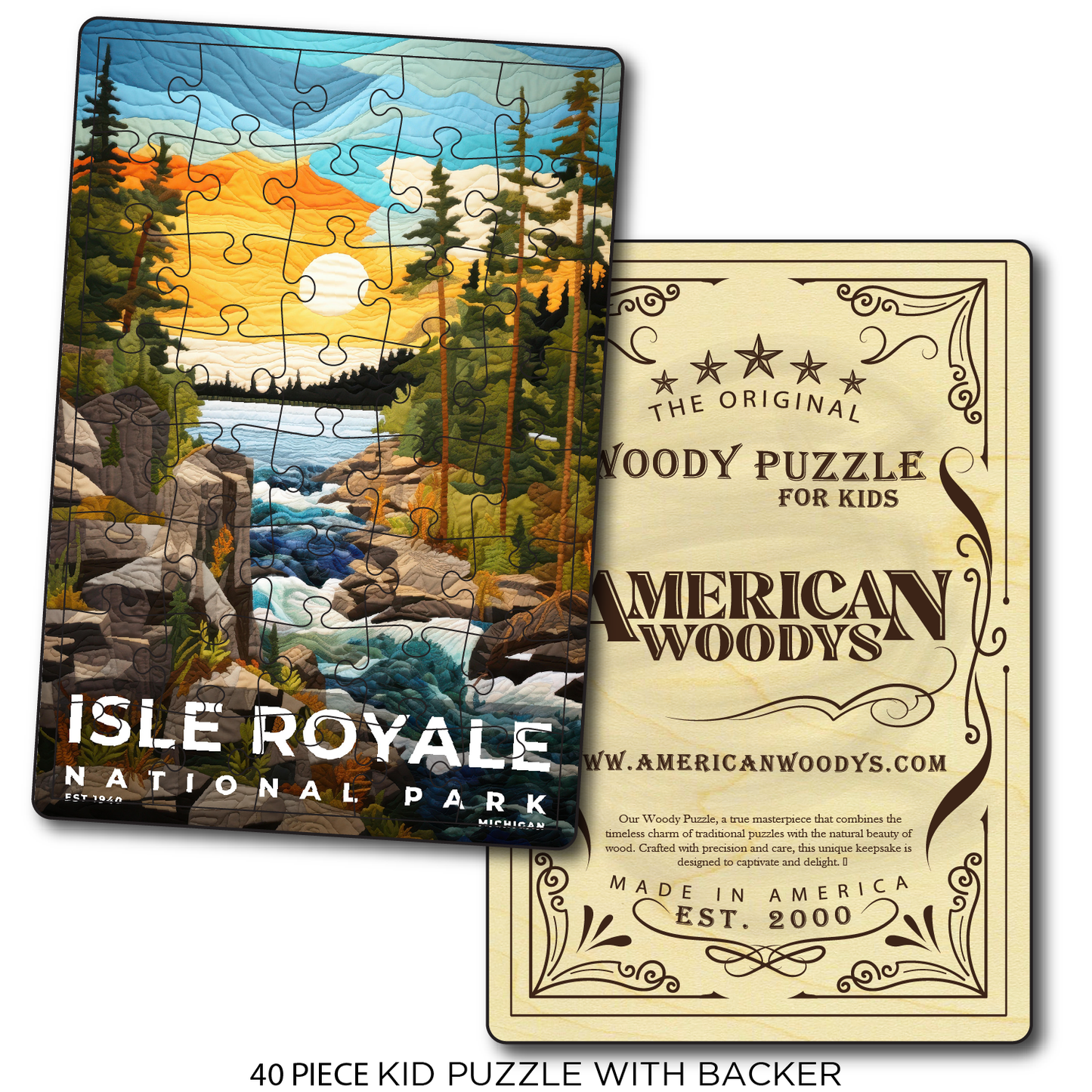 Isle Royale National Park - Quilted