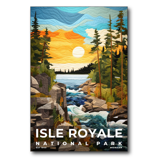 Isle Royale National Park - Quilted