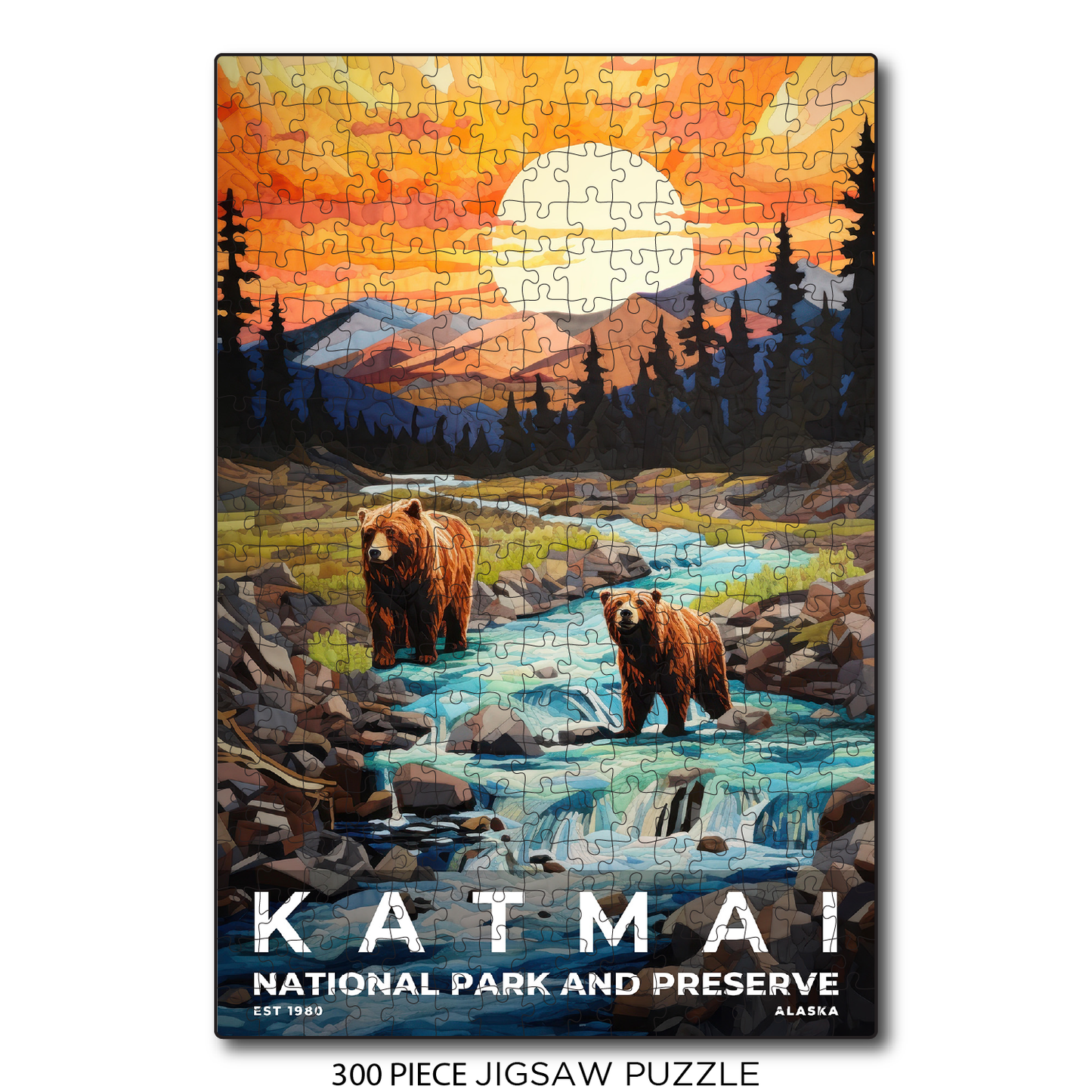 Katmai National Park and Preserve - Quilted