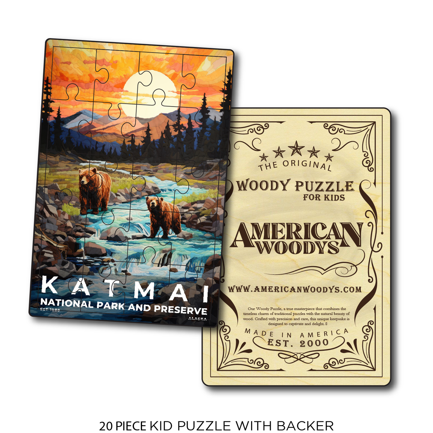 Katmai National Park and Preserve - Quilted