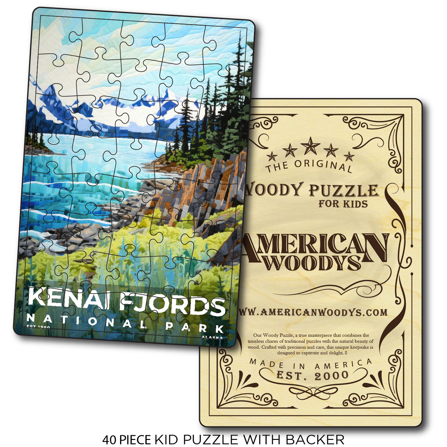 Kenai Fjords National Park - Quilted