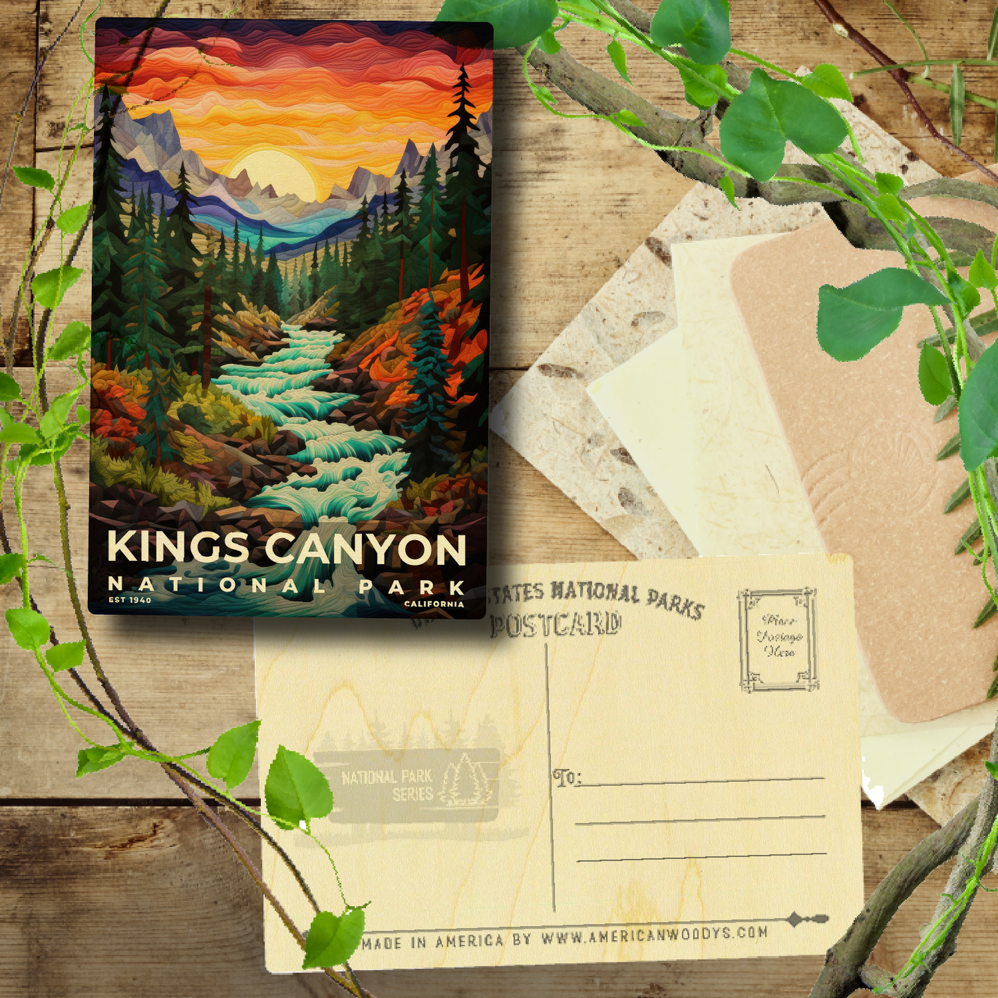 Kings Canyon National Park - Quilted