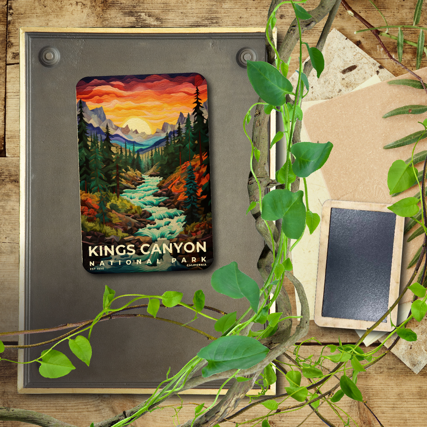 Kings Canyon National Park - Quilted