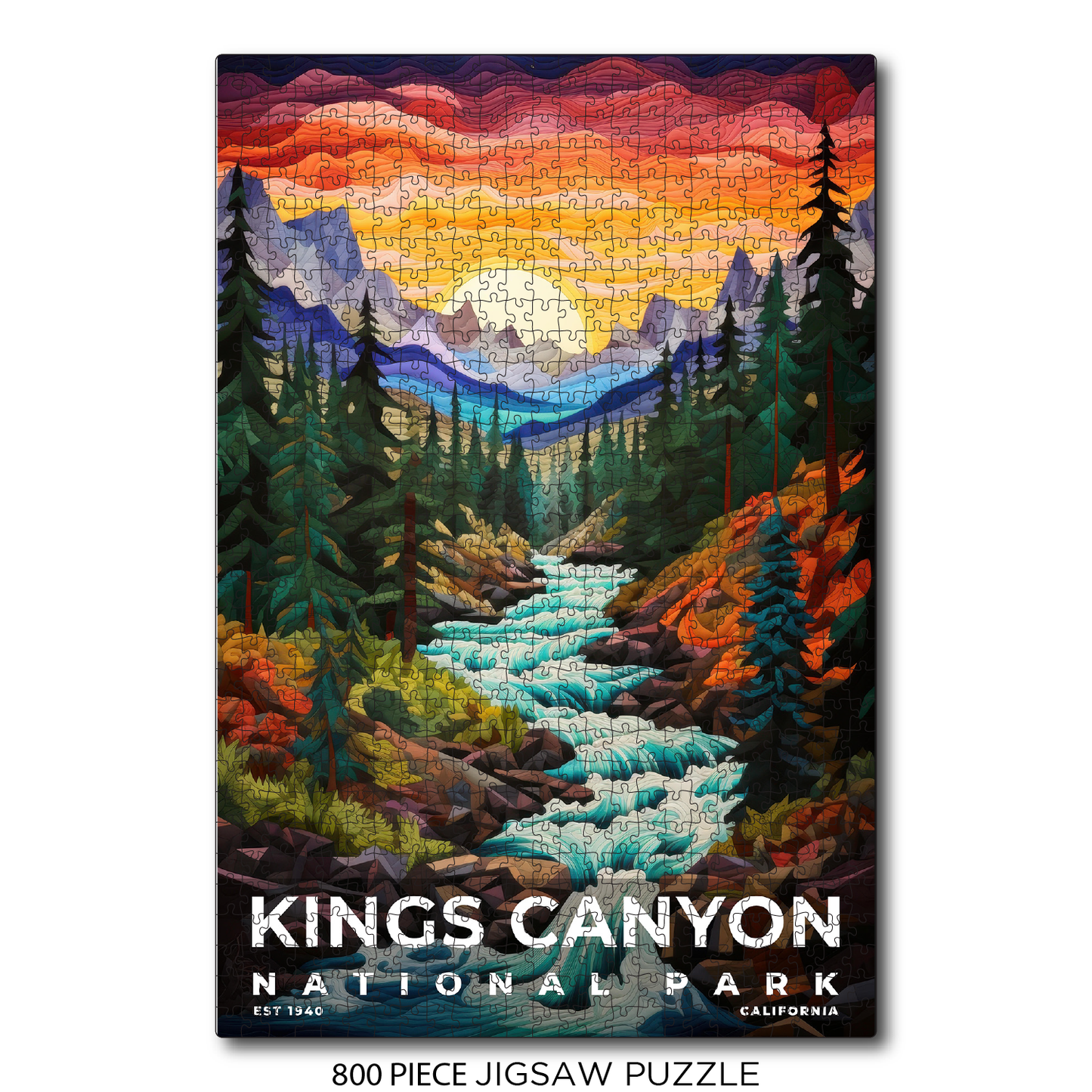 Kings Canyon National Park - Quilted