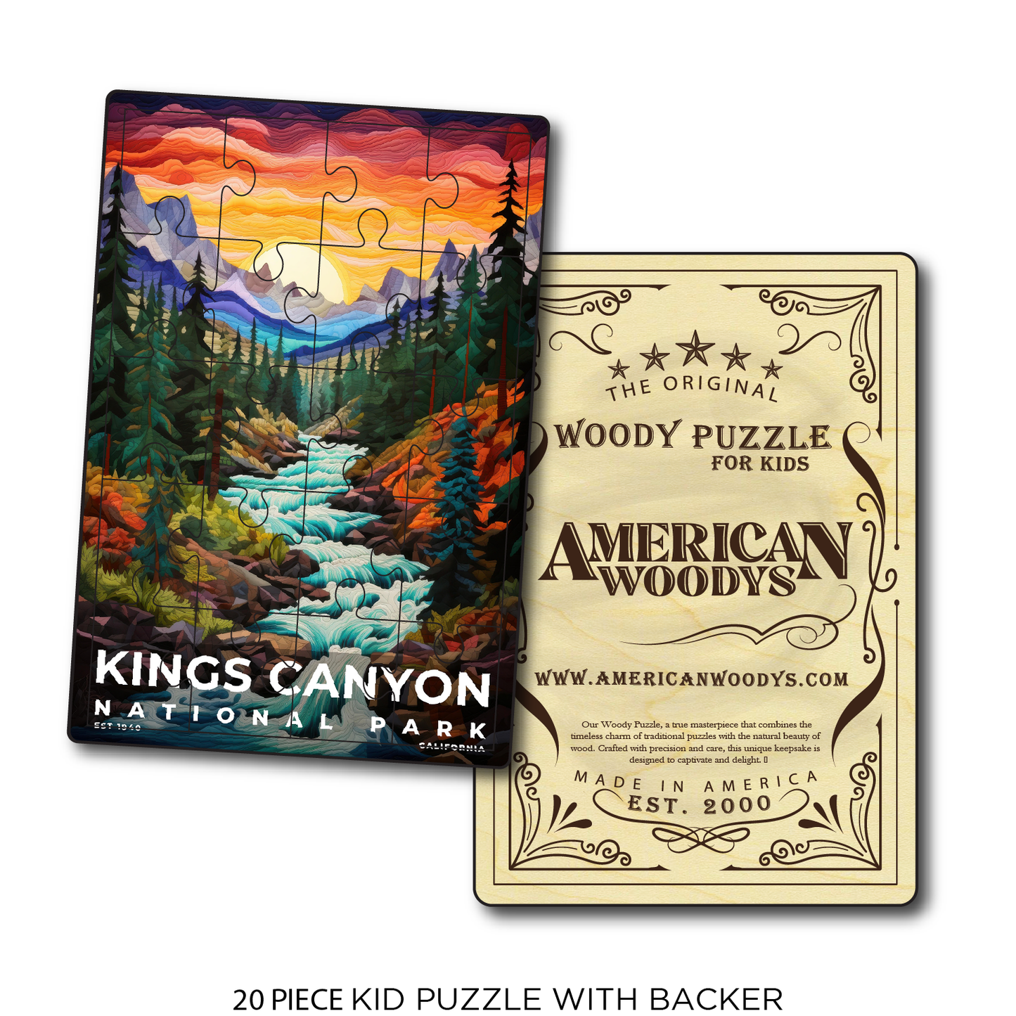 Kings Canyon National Park - Quilted