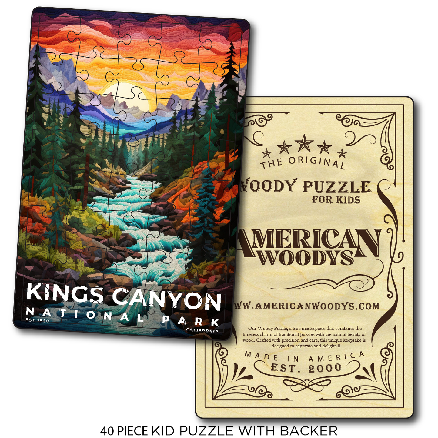 Kings Canyon National Park - Quilted