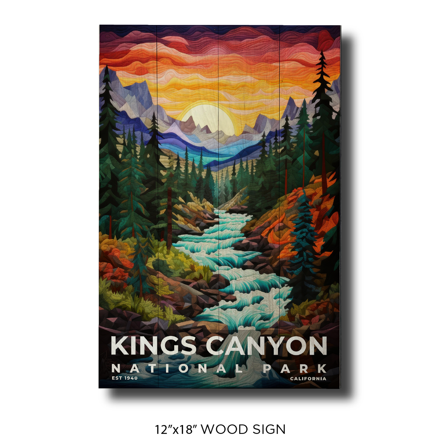 Kings Canyon National Park - Quilted