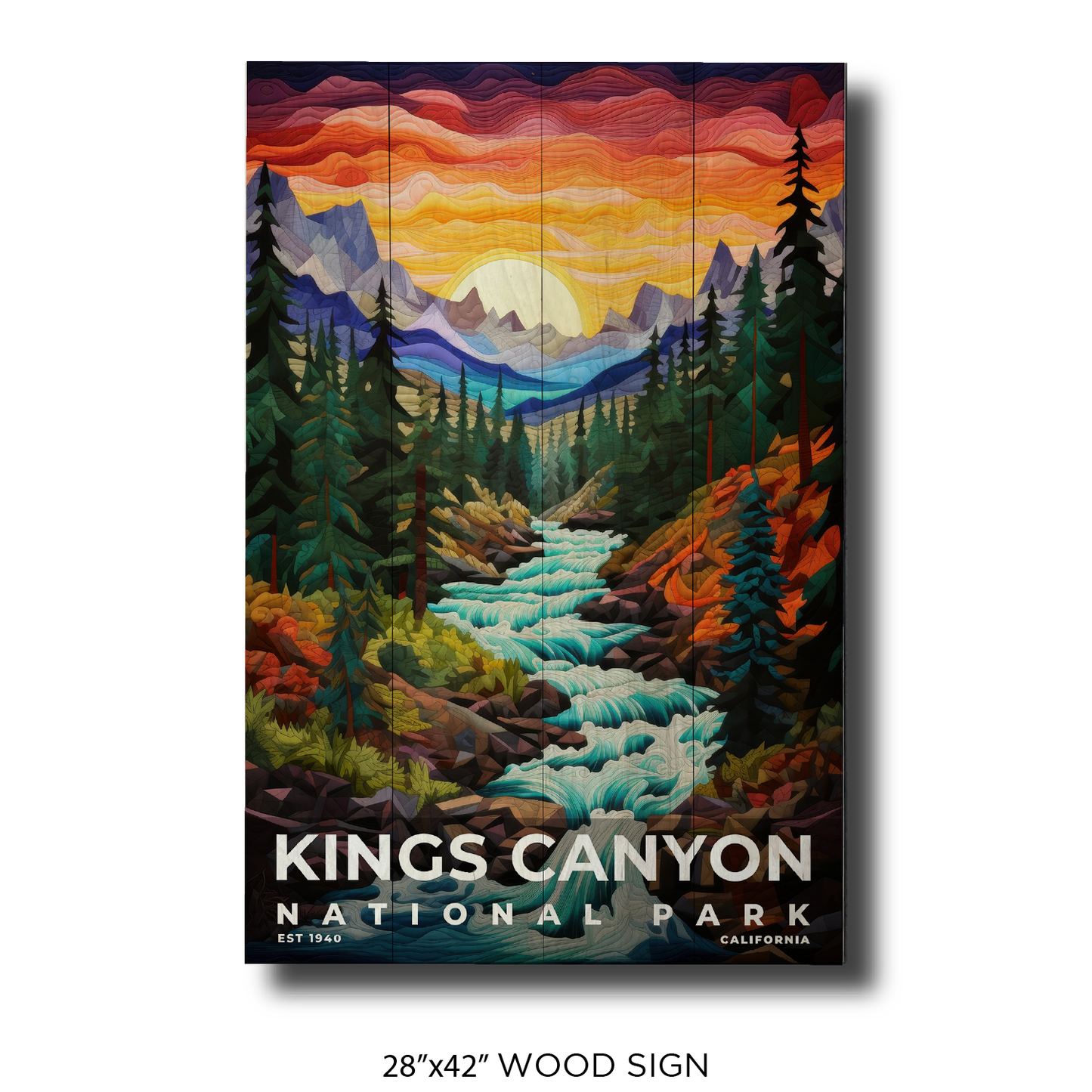 Kings Canyon National Park - Quilted