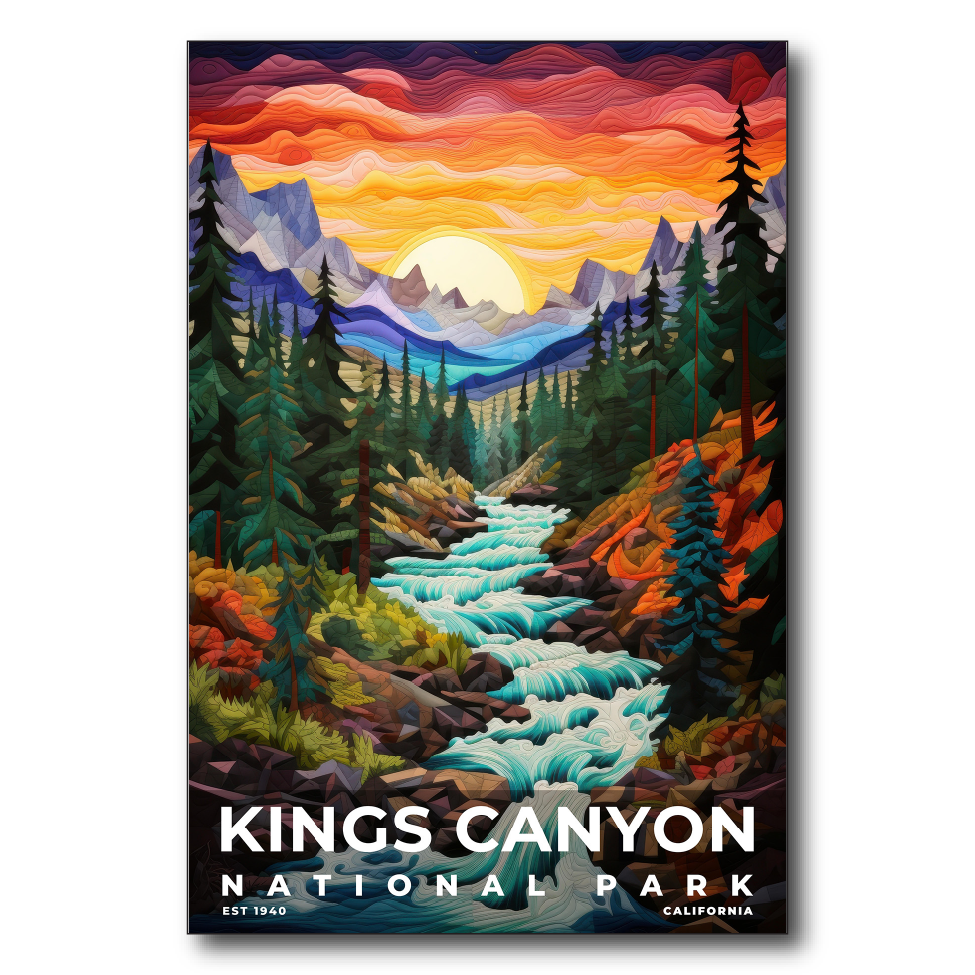 Kings Canyon National Park - Quilted