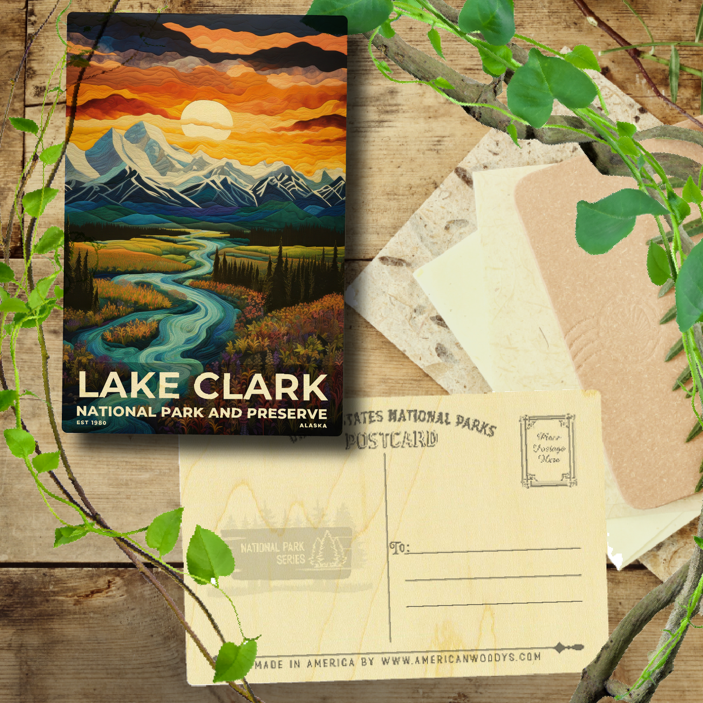 Lake Clark National Park and Preserve - Quilted