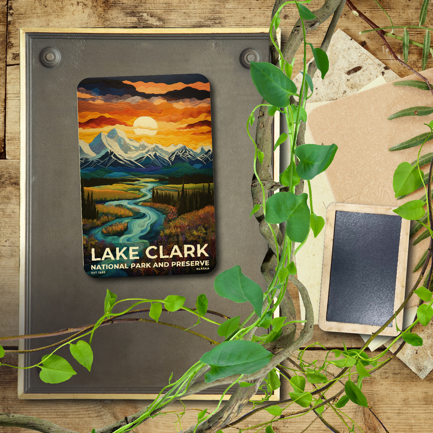 Lake Clark National Park and Preserve - Quilted