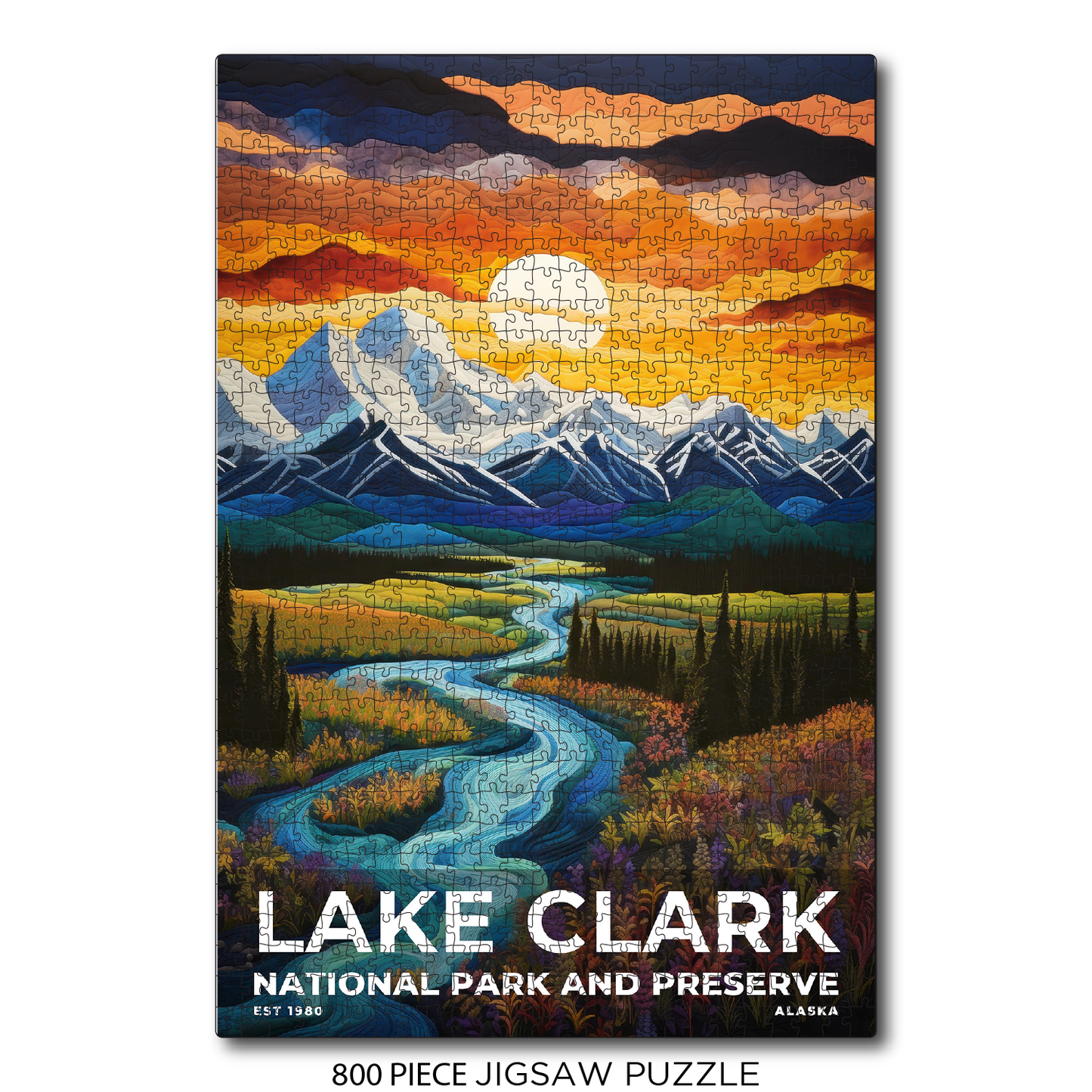 Lake Clark National Park and Preserve - Quilted