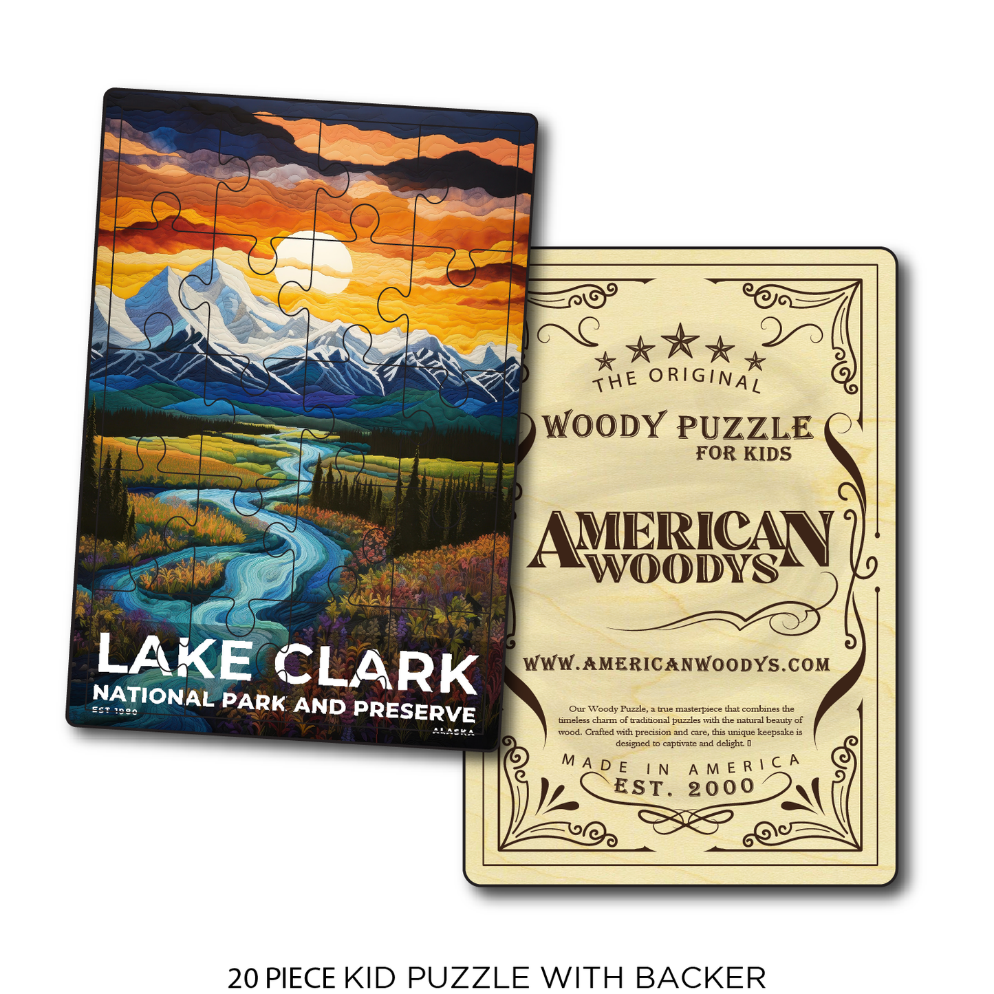 Lake Clark National Park and Preserve - Quilted