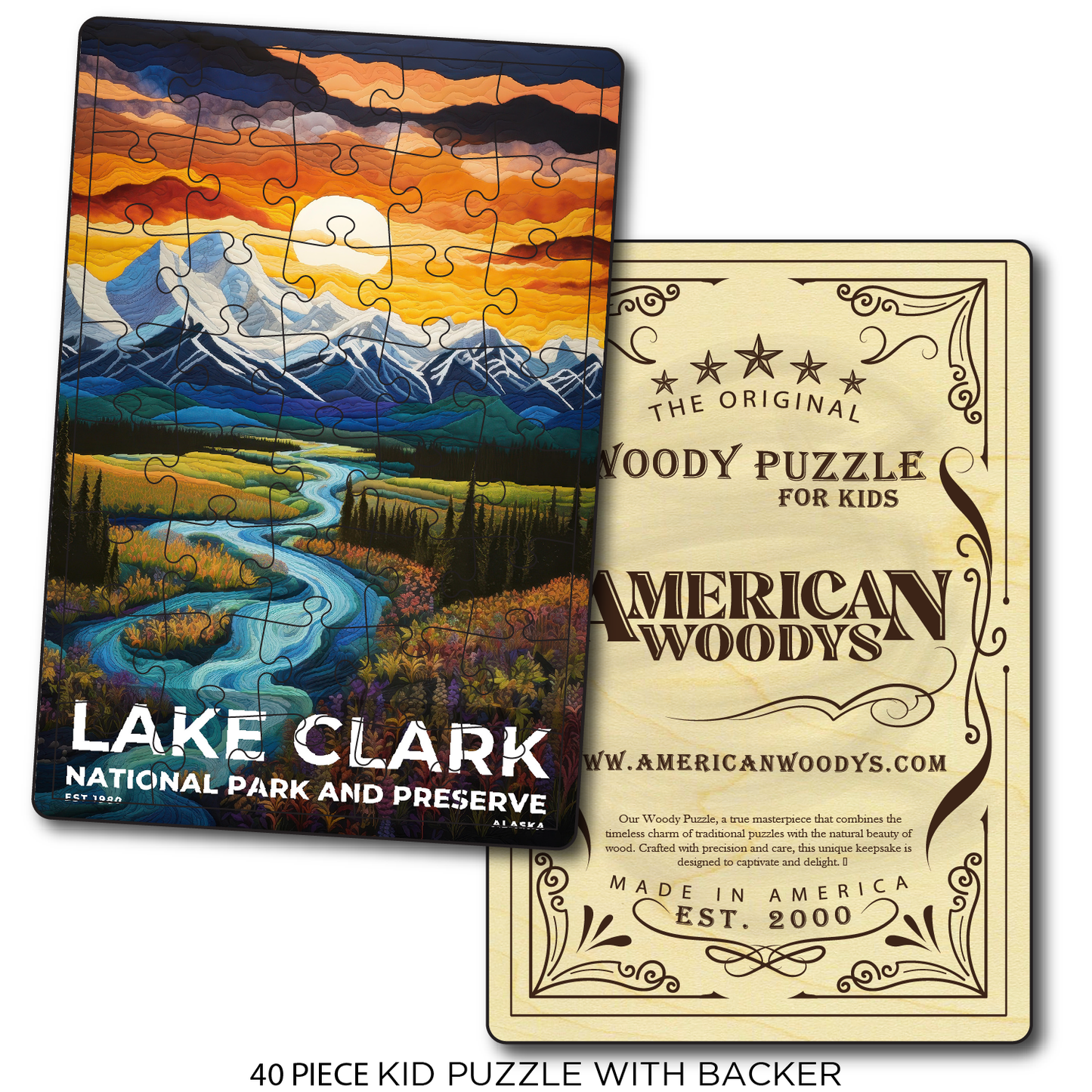 Lake Clark National Park and Preserve - Quilted