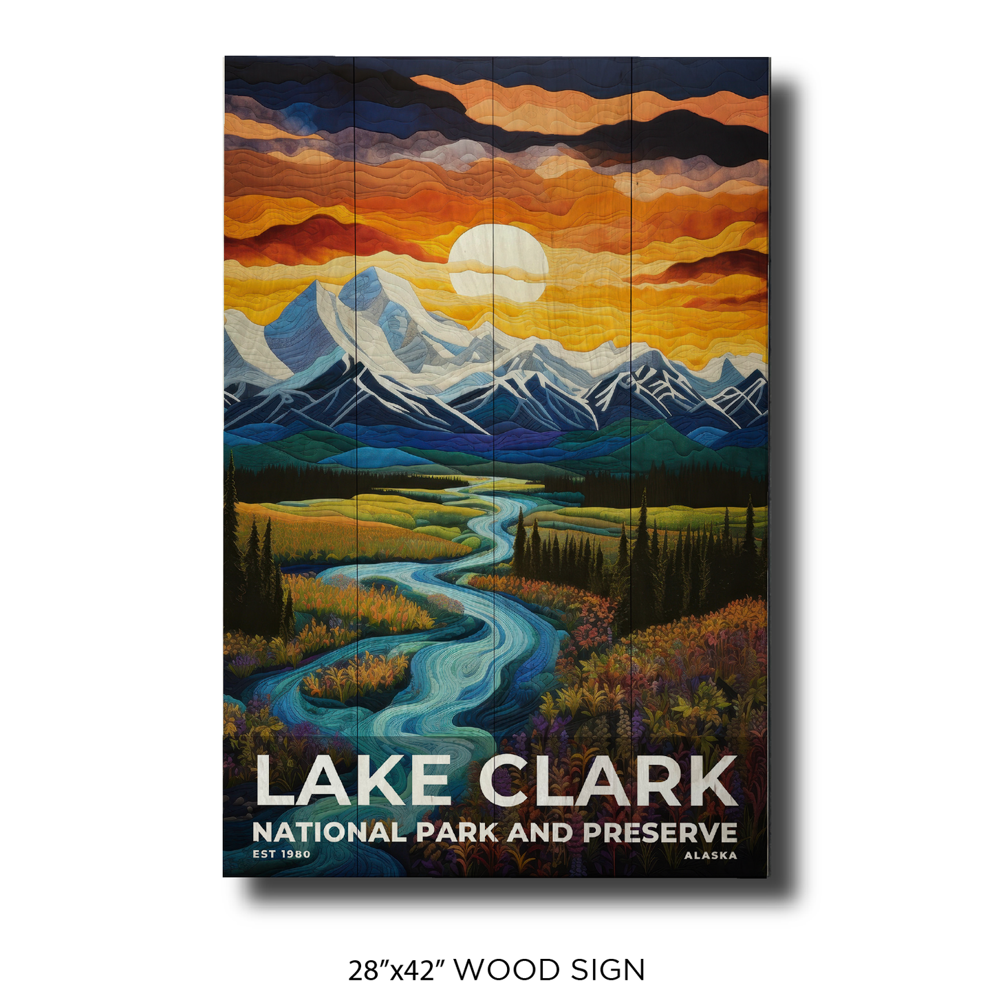 Lake Clark National Park and Preserve - Quilted